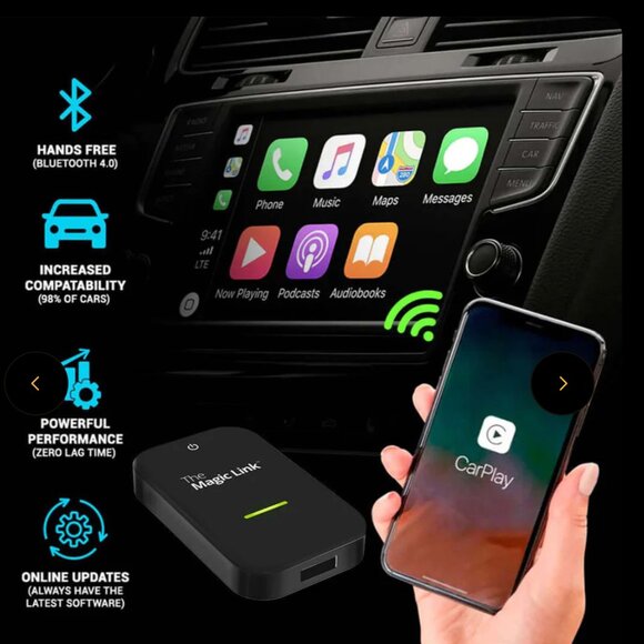 MagicLink Wireless CarPlay Adapter for iPhone - Picture 6 of 8